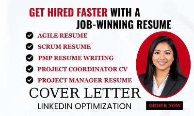 I will provide agile project management, scrum master