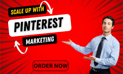 I will manage Pinterest account with pin design, posting, boards growth, and traffic boost