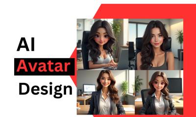 I will create unique ai generated avatars for your brand or personal use
