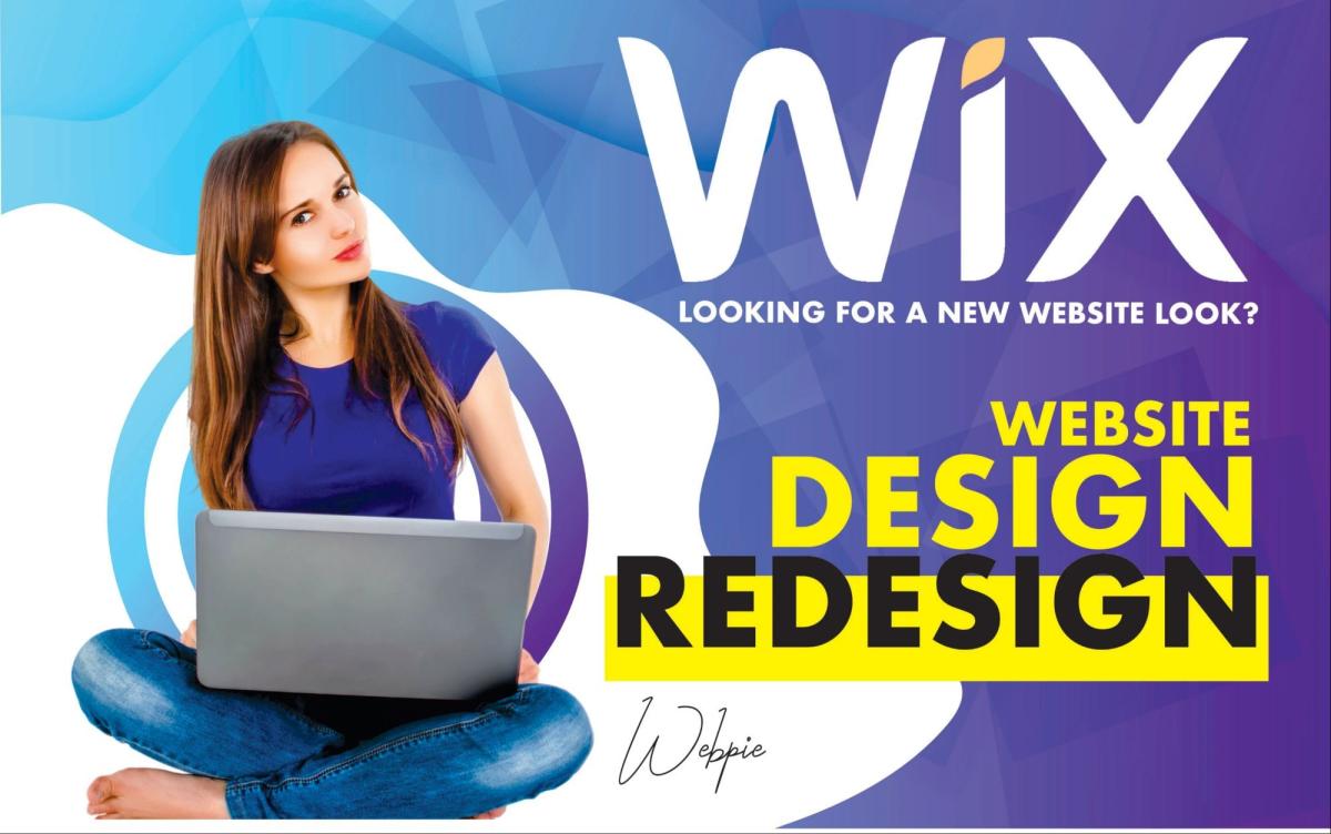 I build or rebuild business wix website development, wix design, or redesign