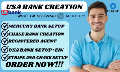 I will create USA bank of any country ,get USA physical address and proof of address