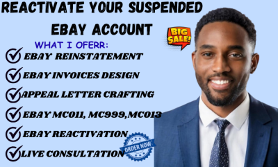 Reinstate Your Suspended eBay Account | eBay Restriction | eBay Reinstatement MC011