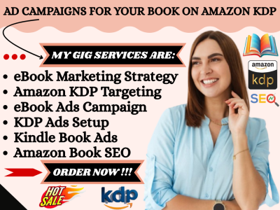 I will build and manage impactful ads campaigns for your ebook on KDP