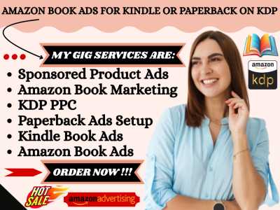 I will expertly set up amazon ads for your kindle or paperback book