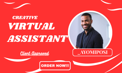 I will creative virtual assistant and personal social media manager