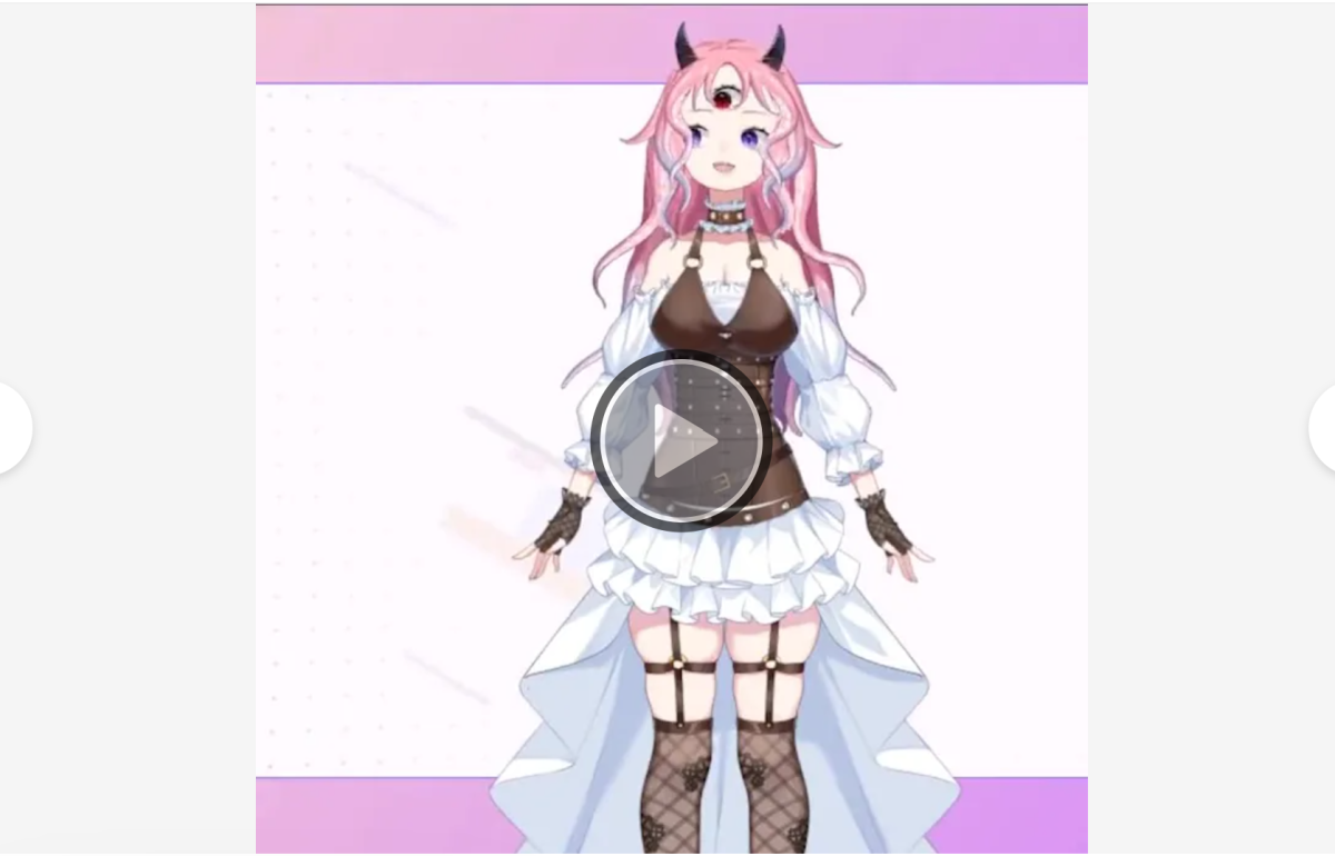 design live2d vtuber model, live2d rigging, facerig, vtuber character
