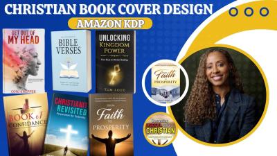 I will design standout christian book cover, 3d book and ebook cover, amazon kdp cover