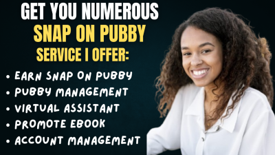 I will get you numerous snaps on pubby