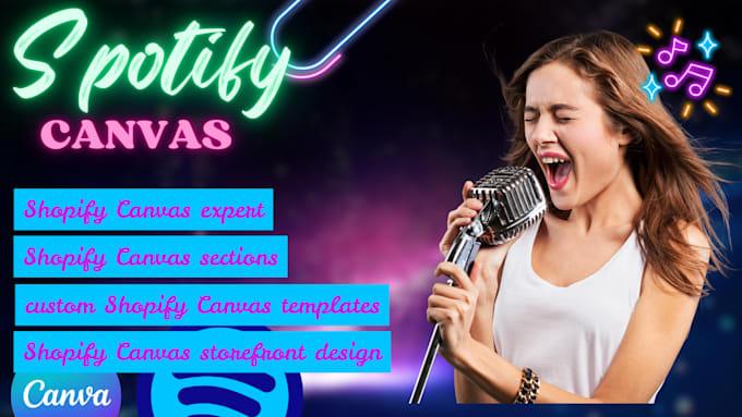 I will create spotify canvas videos that boost streams and artist branding
