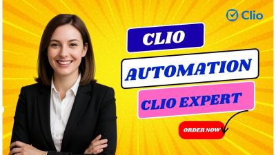 I will build clio automation, legal workflow automation, and CRM integration setup