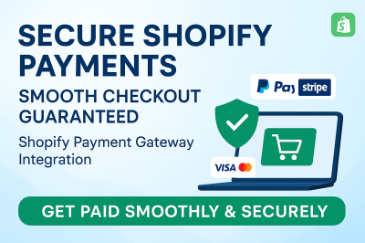 I will integrate and set up a secure shopify payment gateway