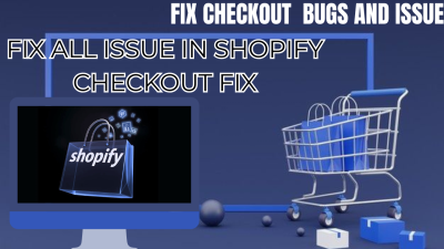 I will fix shopify bugs set up shopify checkout champ page fix shopify checkout issue