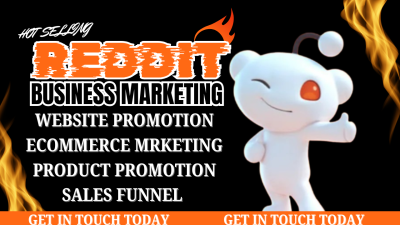 I will do reddit post for ai website iptv app game, ecommerce, saas, product management