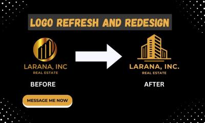 I will vectorize logo refresh revamp modify update modernize rebrand vector tracing