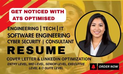Iwill write an ats optimized software engineer, IT, cybersecurity