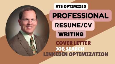 I WLL design a keyword rich, ats compliant resume that gets you hired