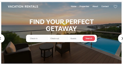 I will create vacation rental website airbnb short term direct booking website lodgify