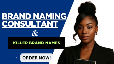 I will suggest catchy business name brand identity company name