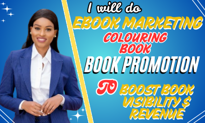 I will do effective children coloring book christian book promotion ebook marketing