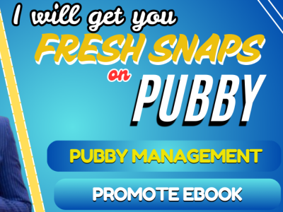 I will get you numerous snaps on pubby