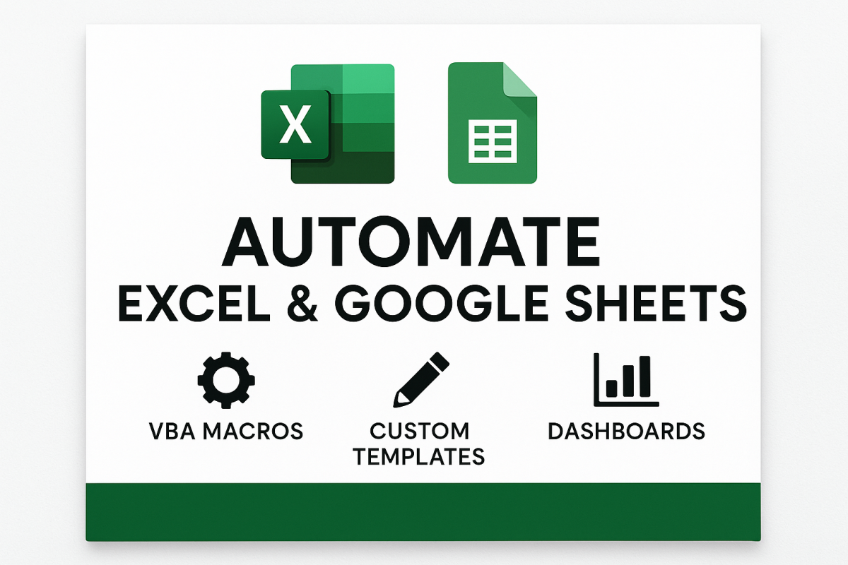 I will do excel custom template data cleaning data entry vba macros formula automation