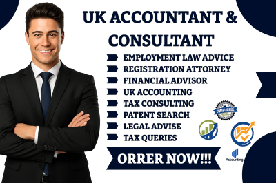I will be your accountant, UK tax advisor and answer your UK tax queries
