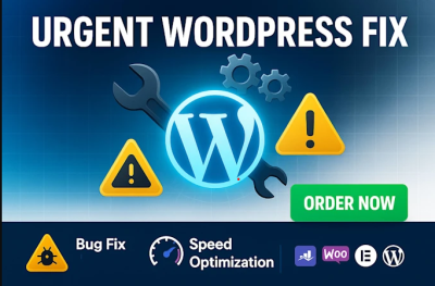 I will urgently fix wordpress bugs errors errors issues and provide fast wordpress help