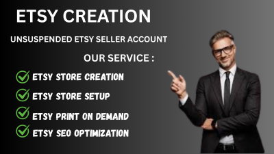 I will do Etsy shop setup, Etsy shop creation, Etsy listing optimization and SEO