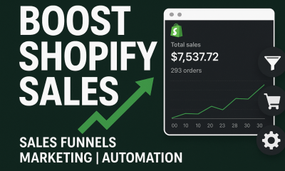 I will boost shopify sales shopify store marketing sales funnel and automation