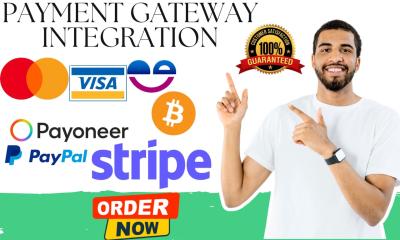 I will integrate payment gateway to shopify or website stripe paypal cryptocurrency