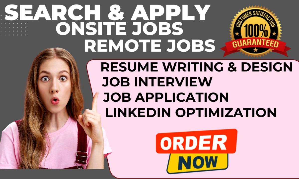 I will deep reverse recruiter job application online search job work from home jobs