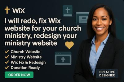 I will redesign custom converting landing pages with tailwindcss for church,school,ngo