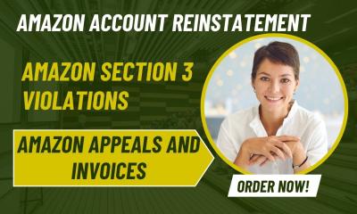 I will reactivate amazon section 3 violation, amazon reinstatement amazon appeal letter