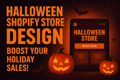 I will design spooky halloween shopify store with high converting seasonal theme
