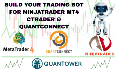 I will build trading bot for ninjatrader mt4 ctrader quantconnect and quantower