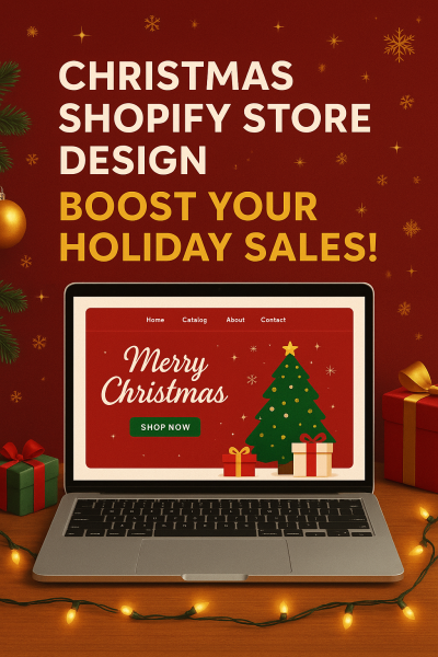 I will design festive christmas shopify store with high converting holiday theme