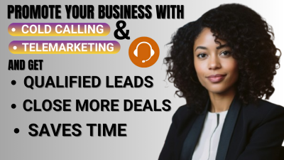 I will do real estate cold calling and skip tracing and virtual assistance services