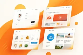 I will build wix automation, wix membership, database velo, blog, online course website