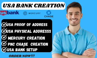 I will get usa physical address for usa bank creation, mercury setup, wise local bank