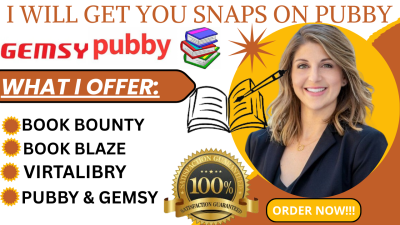 I will get you countless snaps on pubby, bookbounty, virtalibry, bookblaze, and gemsy