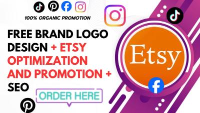 I will promote, optimize, and boost your etsy store with SEO and marketing strategies