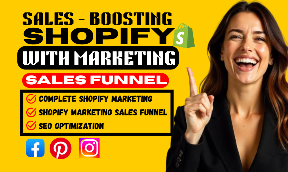 boost shopify sales with shopify marketing and shopify promotion