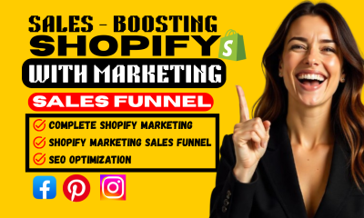 boost shopify sales with shopify marketing and shopify promotion