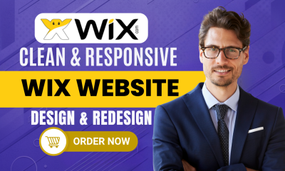I will build wix website design wix site redesign wix website edit wix website redesign