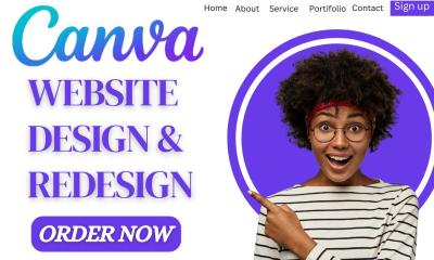 I will design and redesign canva editable newsletter for your company with canva pro