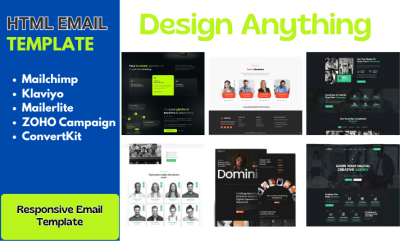 i will convert figma, PSD, xd into HTML email template HTML email signature, mailchimp