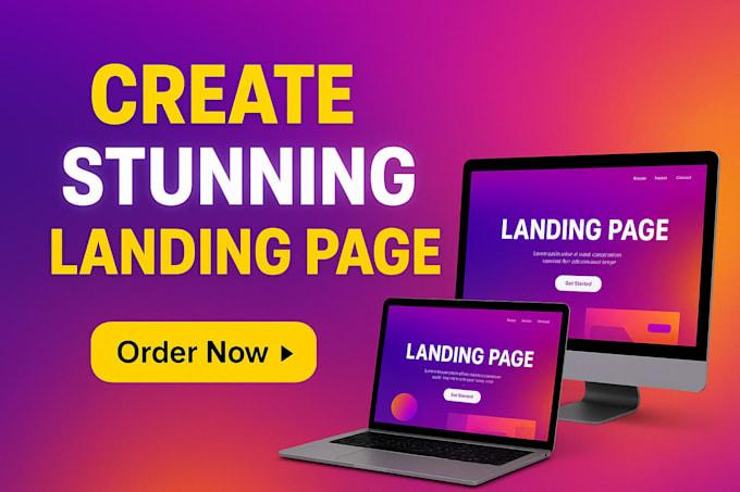 I will design high impact,SEO optimized canva landing pages for better conversions