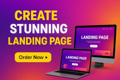 I will design high impact,SEO optimized canva landing pages for better conversions