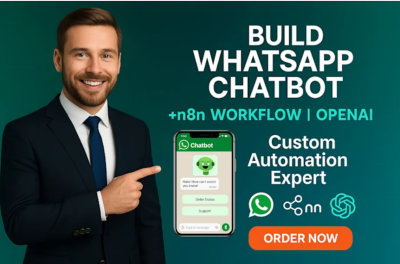 build custom whatsapp chatbot n8n workflow openai automation whatsapp api fix