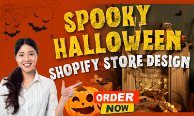 I will do shopify halloween dropshipping store to increases sales cyber monday sales